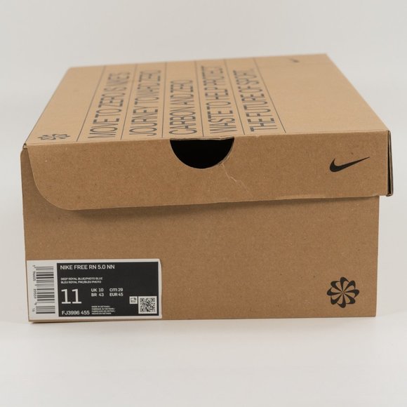 Nike Free Run 5.0 Next Nature 'Deep Royal Photo Blue' FJ3996-455 size 7 - 14 - Picture 13 of 16